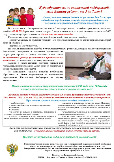 Куда обращаться за социальной поддержкой, если вашему ребенку от 3 до 7 лет. Куда обращаться за социальной поддержкой, если вашему ребенку от 3 до 7 лет.